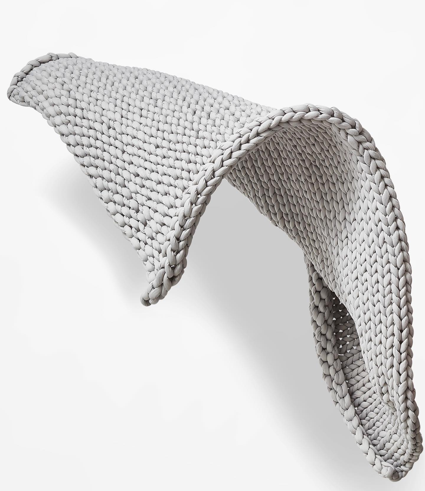 REMY Knitted Weighted Blanket - Charcoal Grey (6.3KG) - Image 5