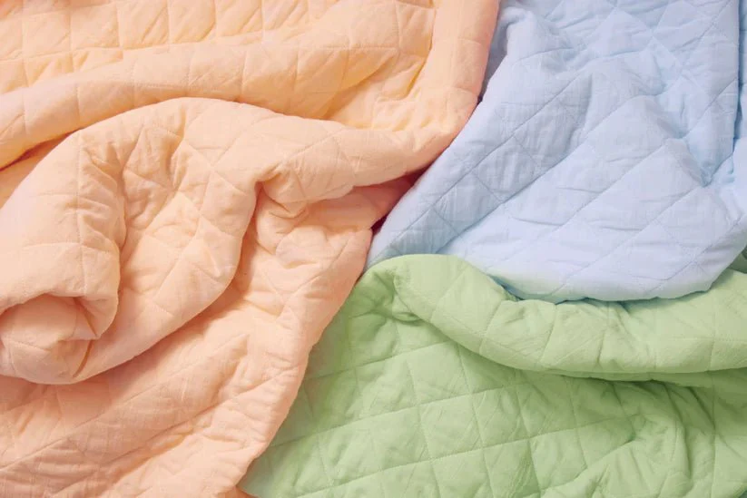 Remy Sleep 100% Cotton Weighted Blanket - The Junior (Pastel Green) 5KG - Image 3