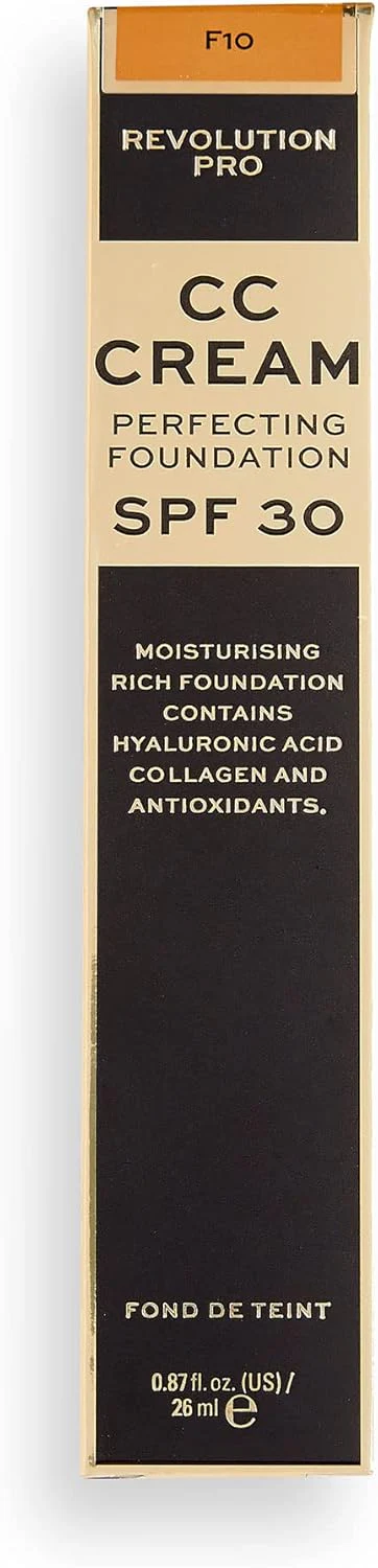 Revolution Pro CC Cream Perfecting Foundation SPF30 F10 - Image 3