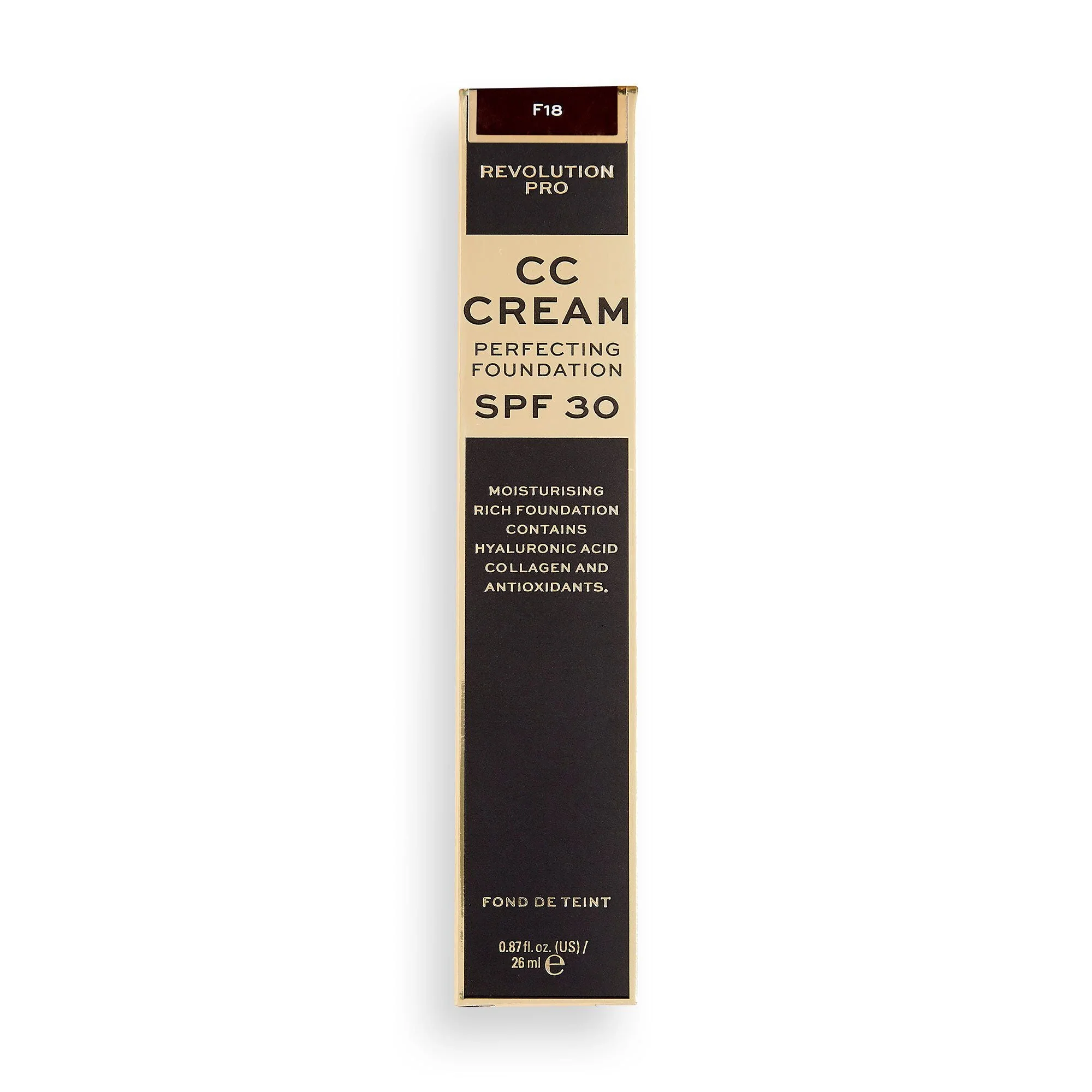 Revolution Pro CC Cream Perfecting Foundation SPF30 F18 - Image 4