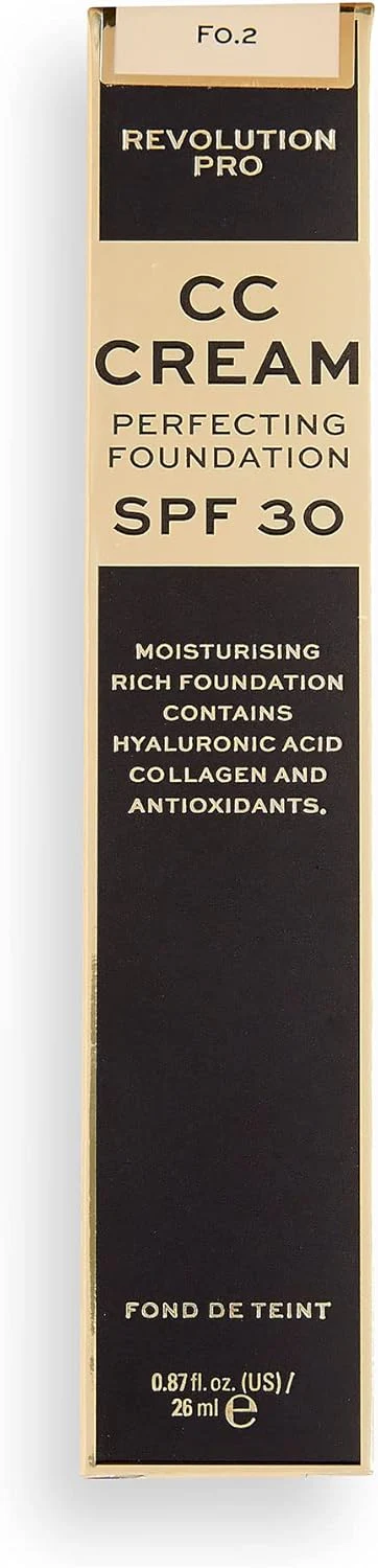Revolution Pro CC Perfecting Foundation - F0.2 - Image 3
