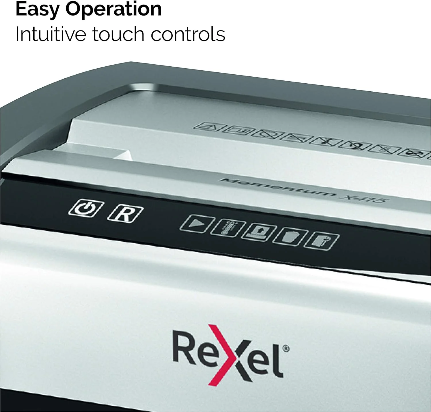 Rexel Momentum X415 Cross Cut Paper Shredder - Image 4