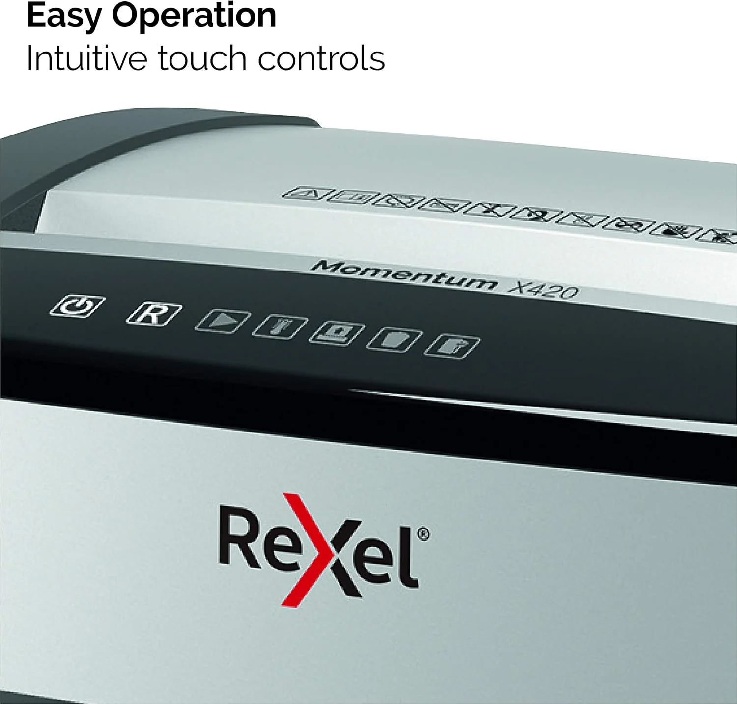 Rexel Momentum X420 Cross Cut Paper Shredder - Image 3