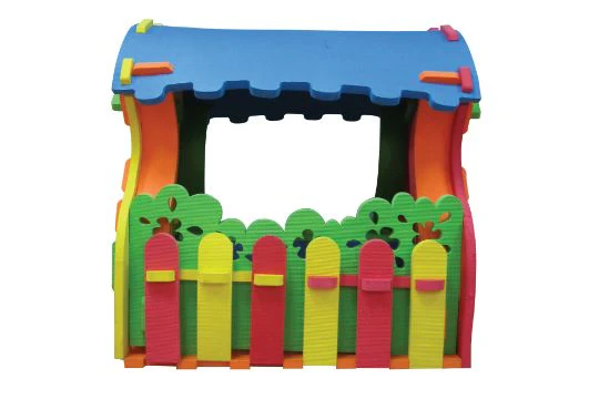 RICCO Kids EVA Playhouse Interlocking Indoor and Outdoor Puzzle Playmat (Giant Mushroom) - Image 6