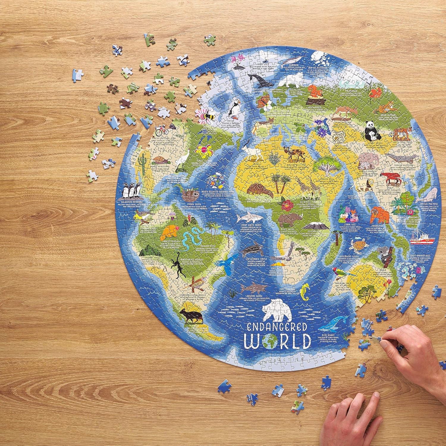 Ridley's Endangered World Jigsaw Puzzle - Image 2