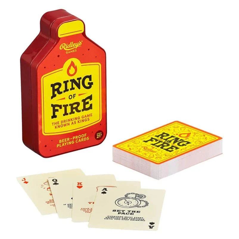 Ridley's Ring Of Fire Playing Cards - Age 18+