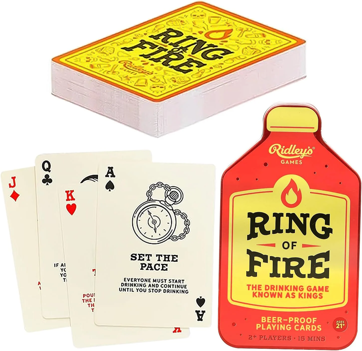 Ridley's Ring Of Fire Playing Cards - Age 18+ - Image 2