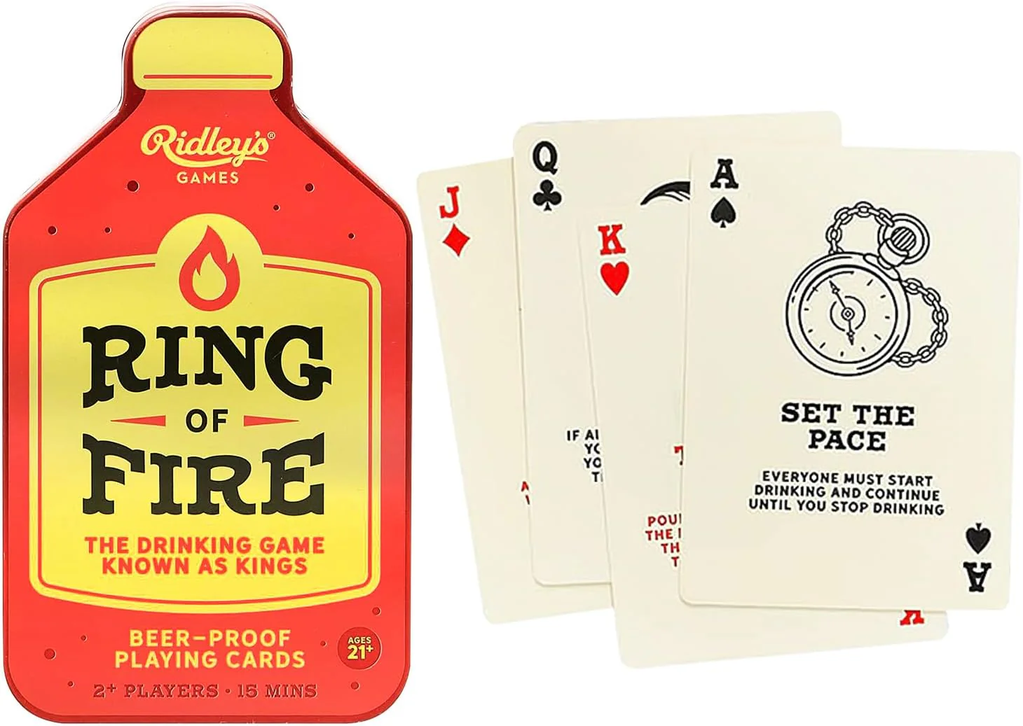 Ridley's Ring Of Fire Playing Cards - Age 18+ - Image 7