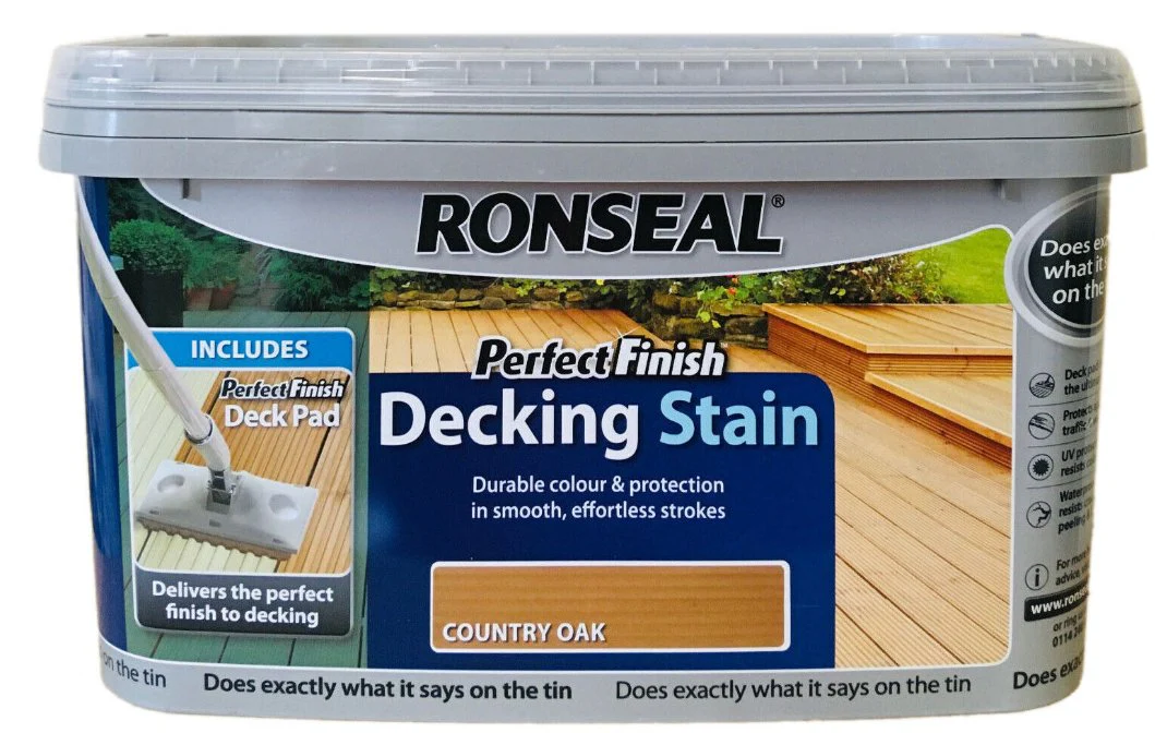 Ronseal Perfect Finish Decking Stain 2.5 litre - Country Oak