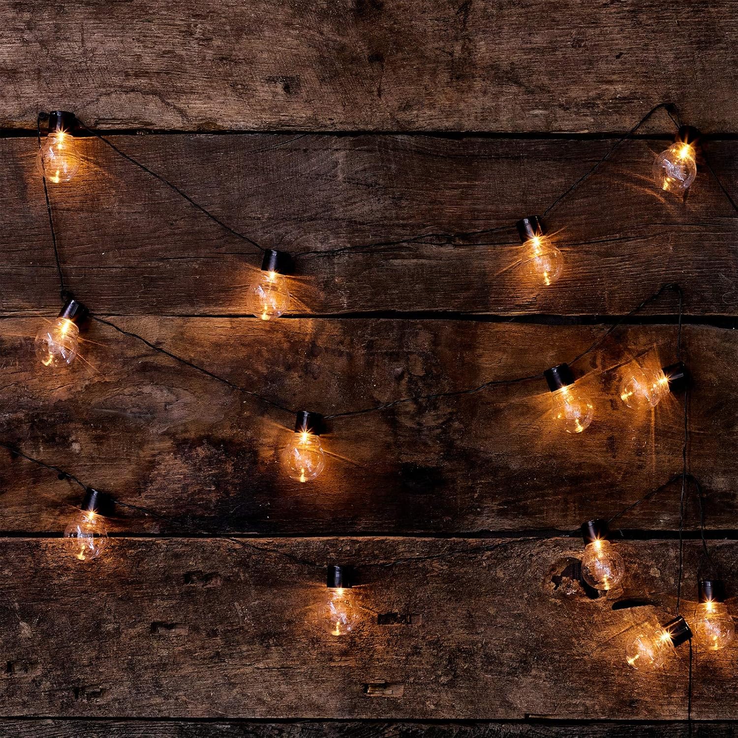 Solar Powered Retro LED Bulbs - Outdoor Fairy Lights - Image 2