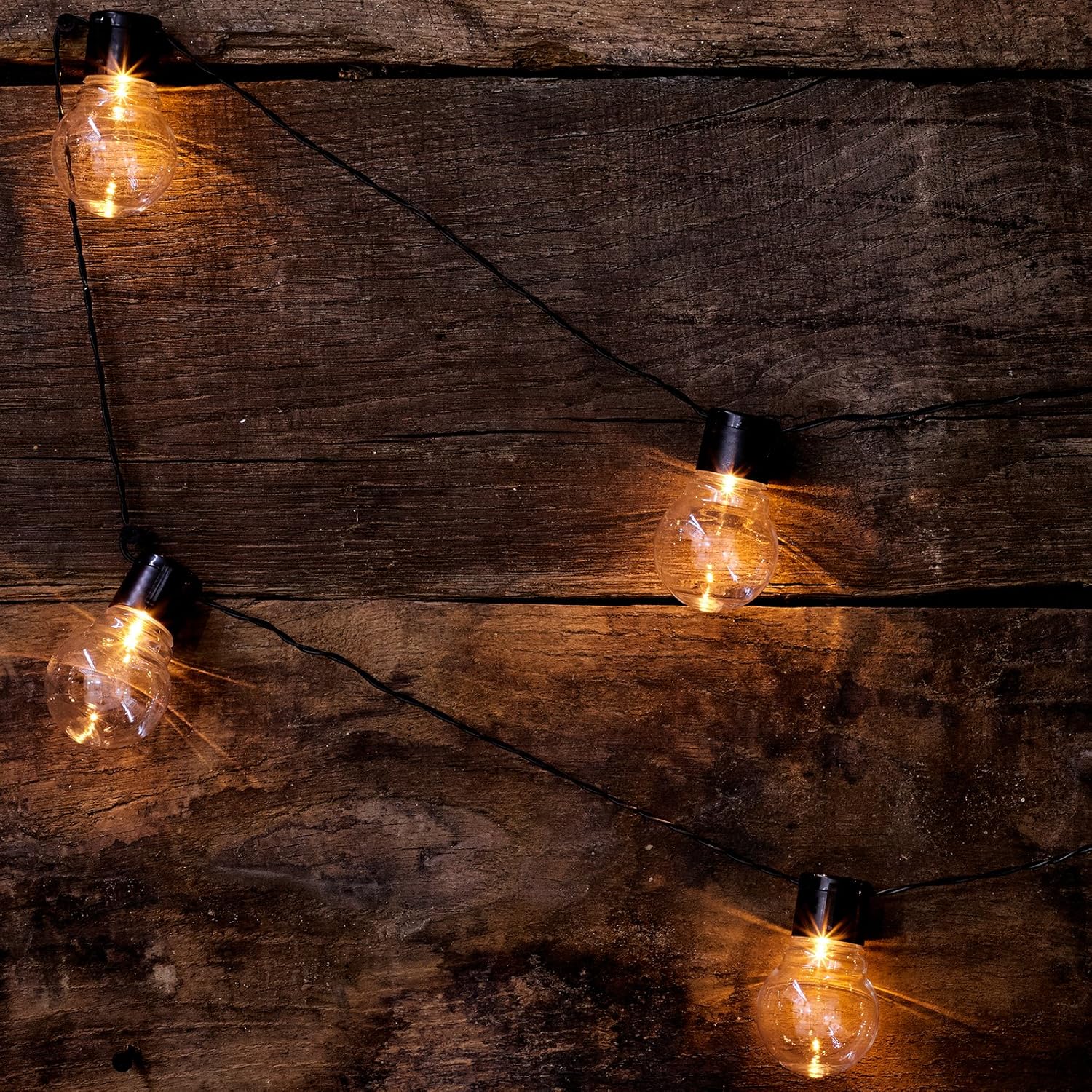 Solar Powered Retro LED Bulbs - Outdoor Fairy Lights - Image 4