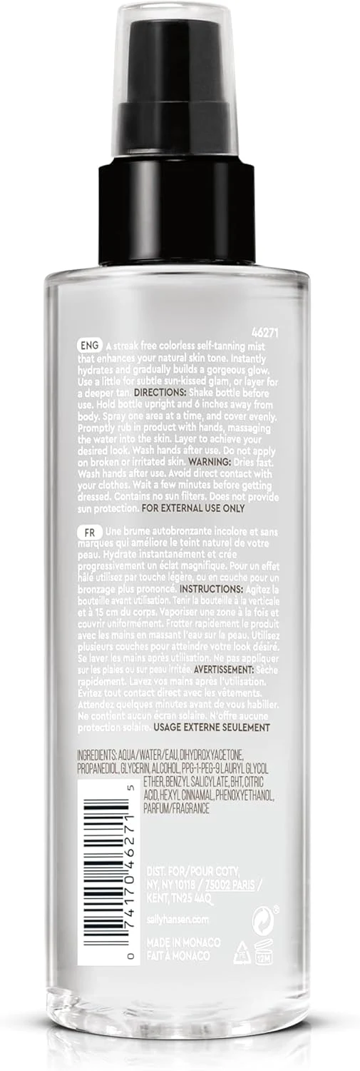 Sally Hansen Aribrush Legs Tanning Water Spray - 200ml - Image 2