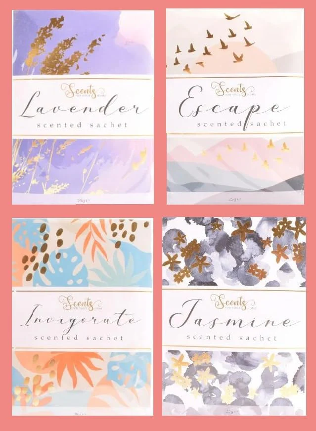 Scents For Your Home Scented Sachets Set - 4 Pack