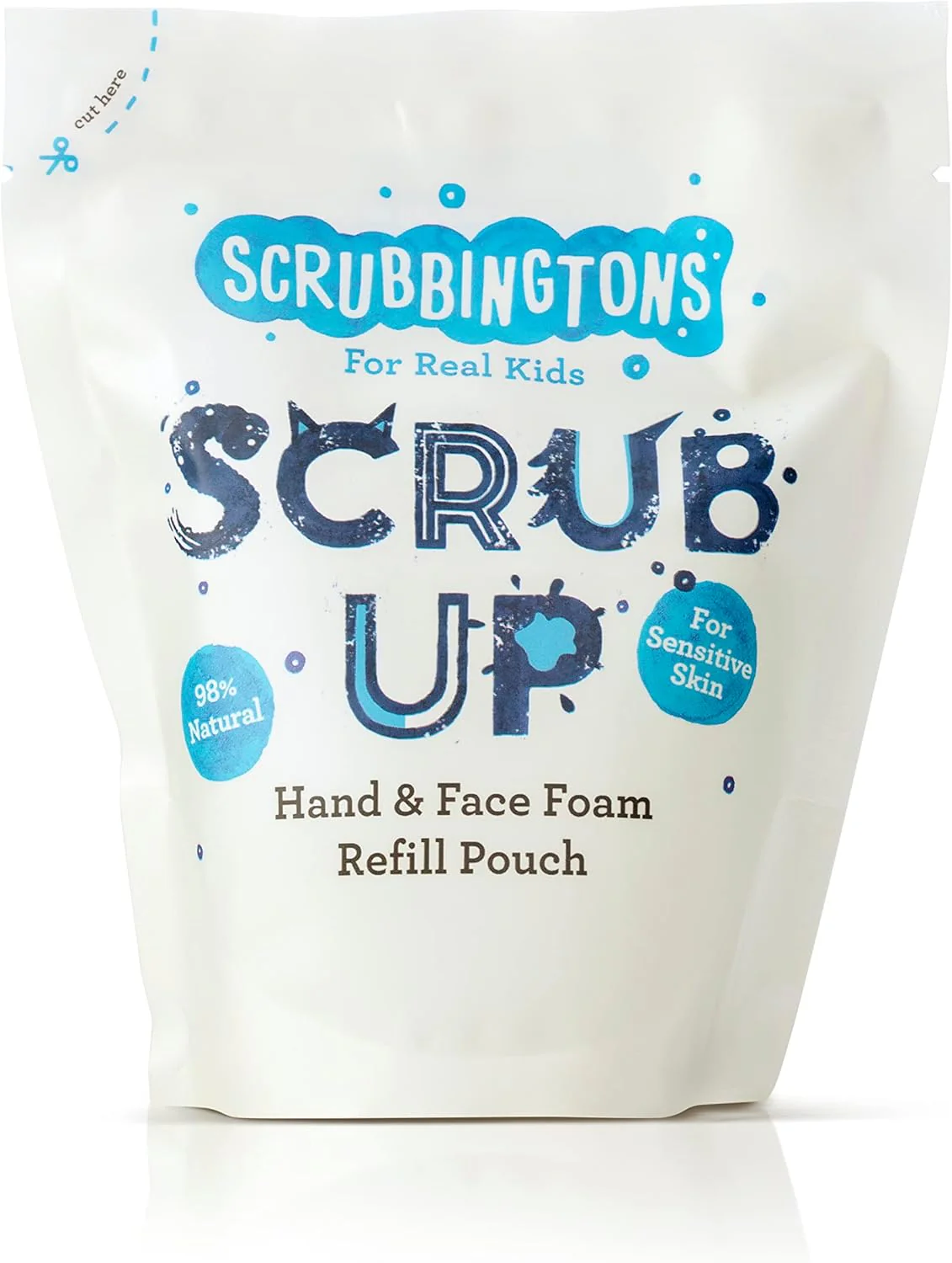 Scrubbingtons Children's Foaming Hand & Face Wash Refill Pouch (1.2 litre) - Image 3