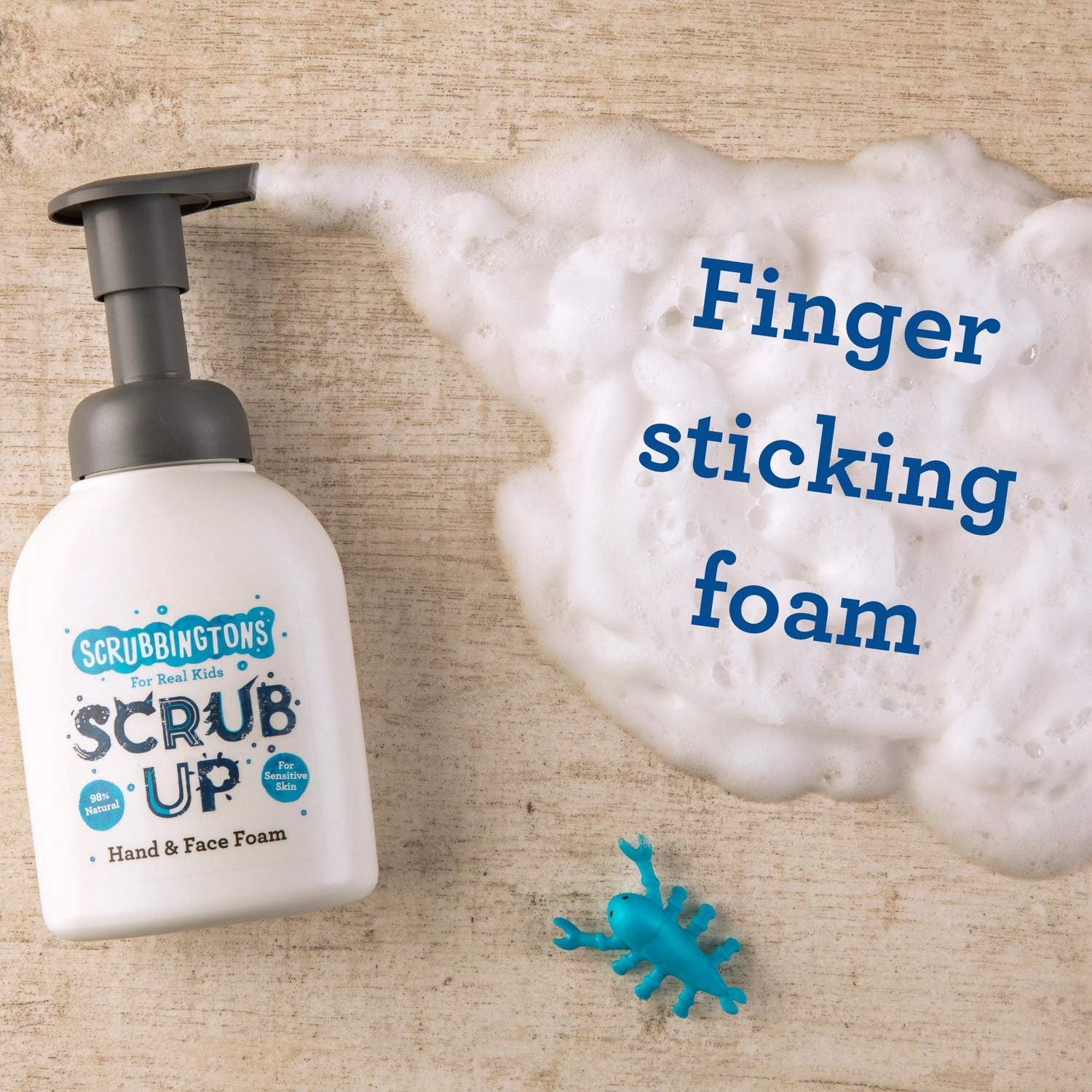 Scrubbingtons Children's Foaming Hand & Face Wash Refill Pouch (1.2 litre) - Image 4