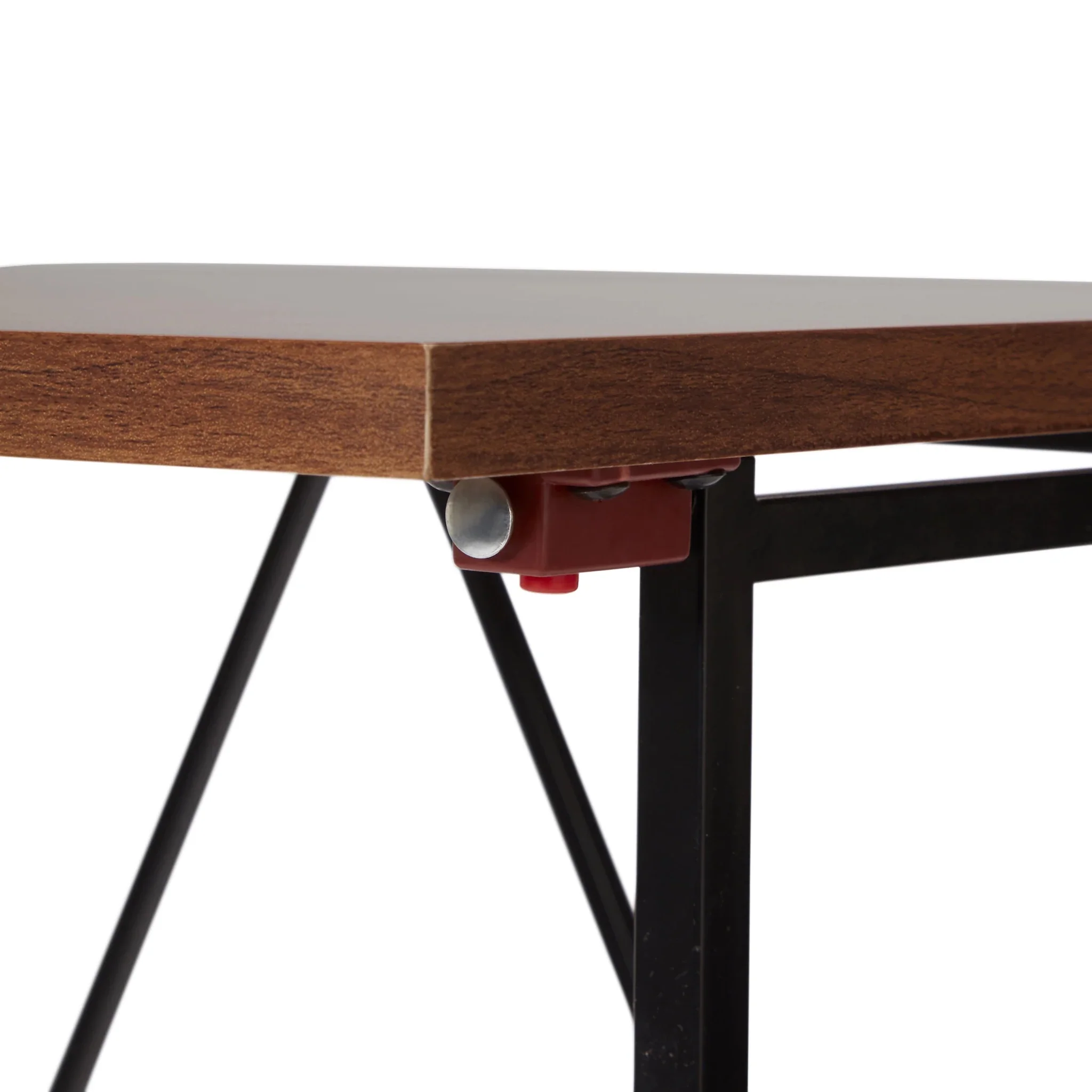 Seponi Ready assembled Matt walnut effect Folding Desk - Image 6