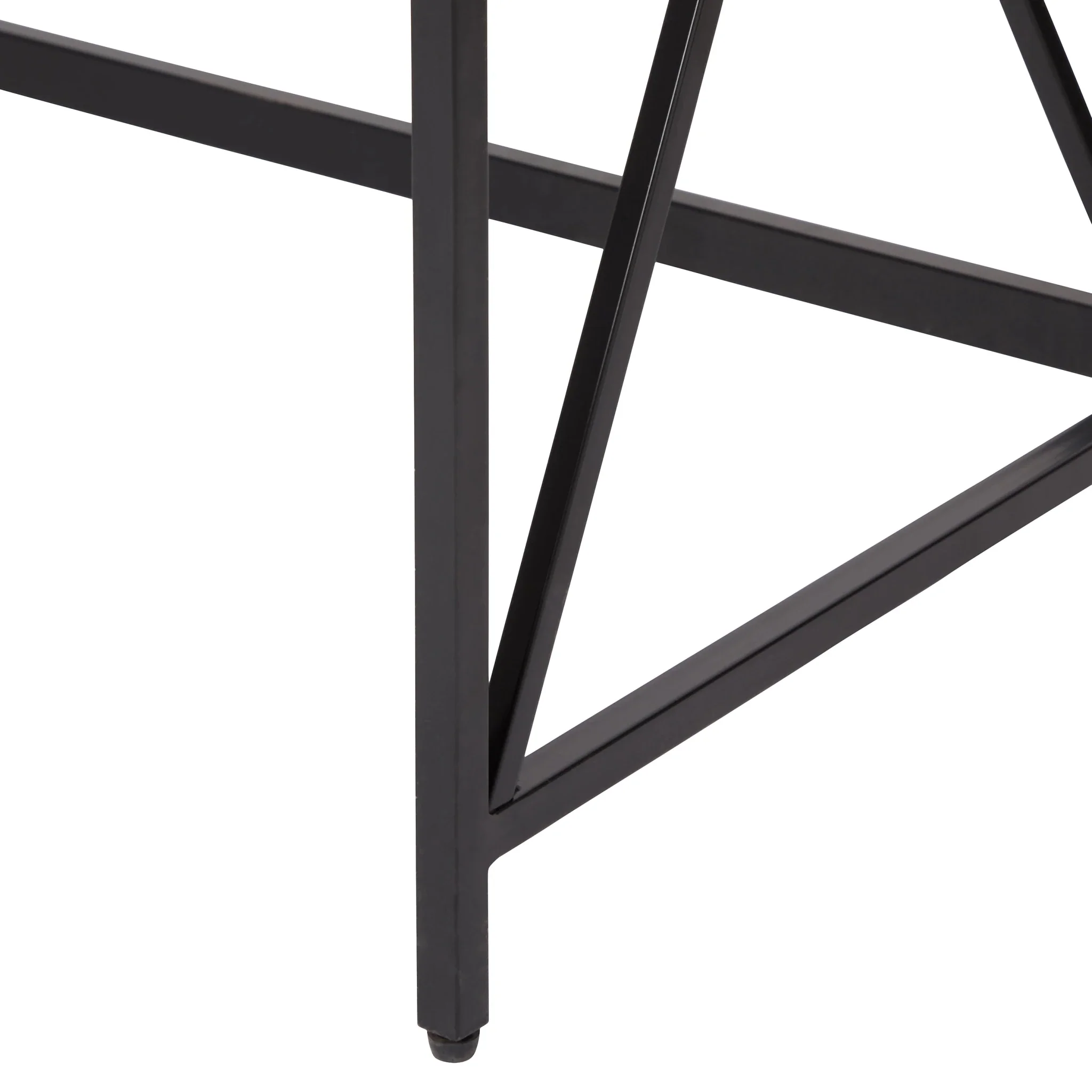 Seponi Ready assembled Matt walnut effect Folding Desk - Image 7
