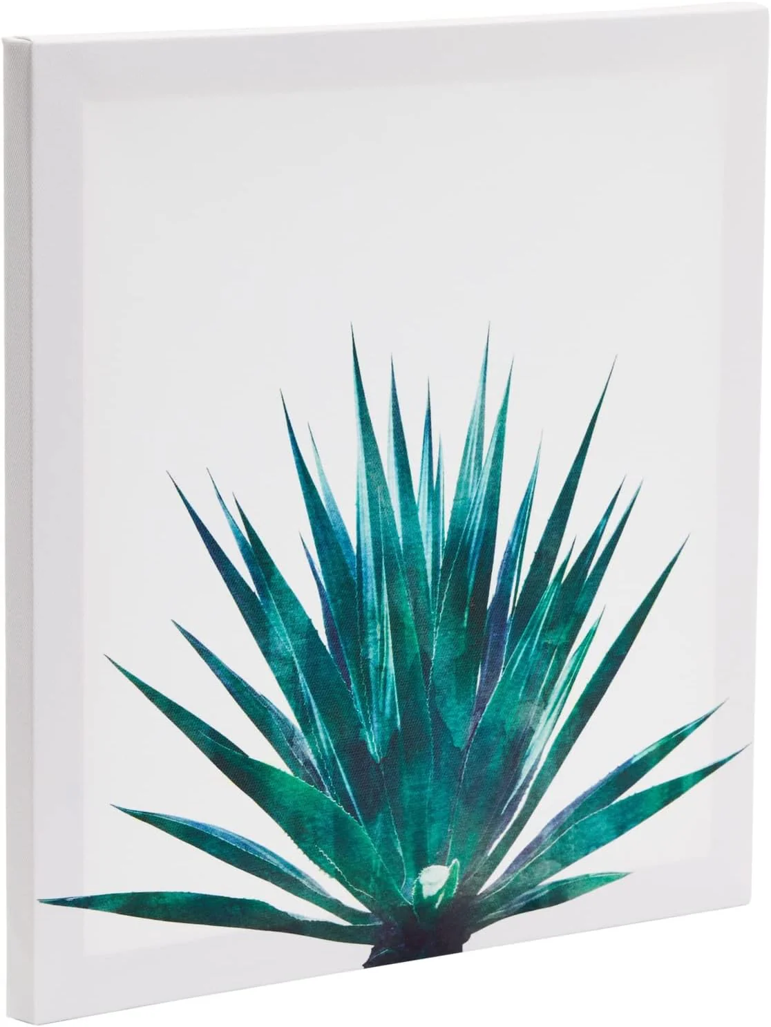 Set of 4 Succulent Wall Art Canvas Prints (12 x 12) - Image 6