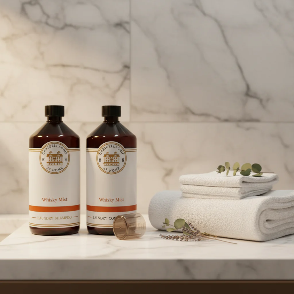 Craigellachie At Home - Signature Whisky Mist Laundry Shampoo & Conditioner Set 750ml - Image 2