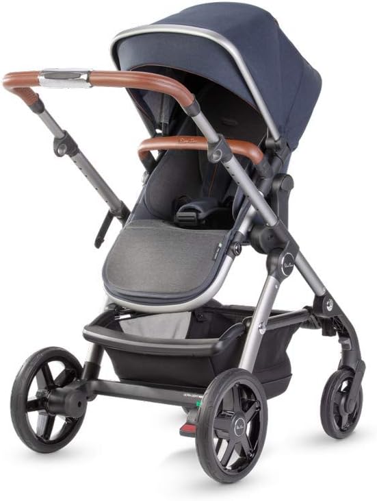 Silver Cross Wave Pram Pushchair with Tandem - Indigo - Image 4