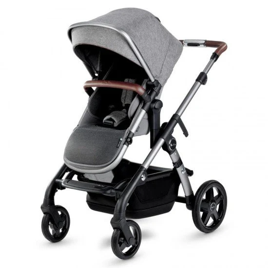 Silver Cross Wave Pram Pushchair with Tandem - Zinc - Image 3