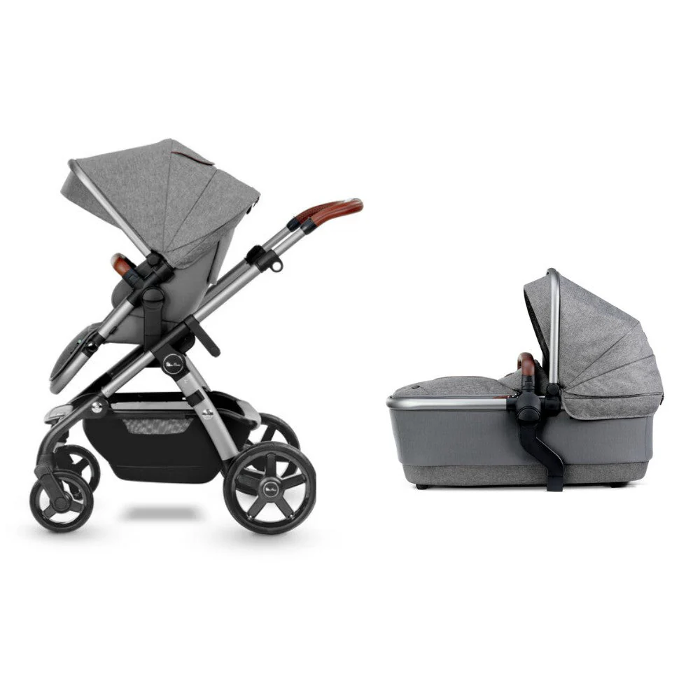 Silver Cross Wave Pram Pushchair with Tandem - Zinc - Image 4