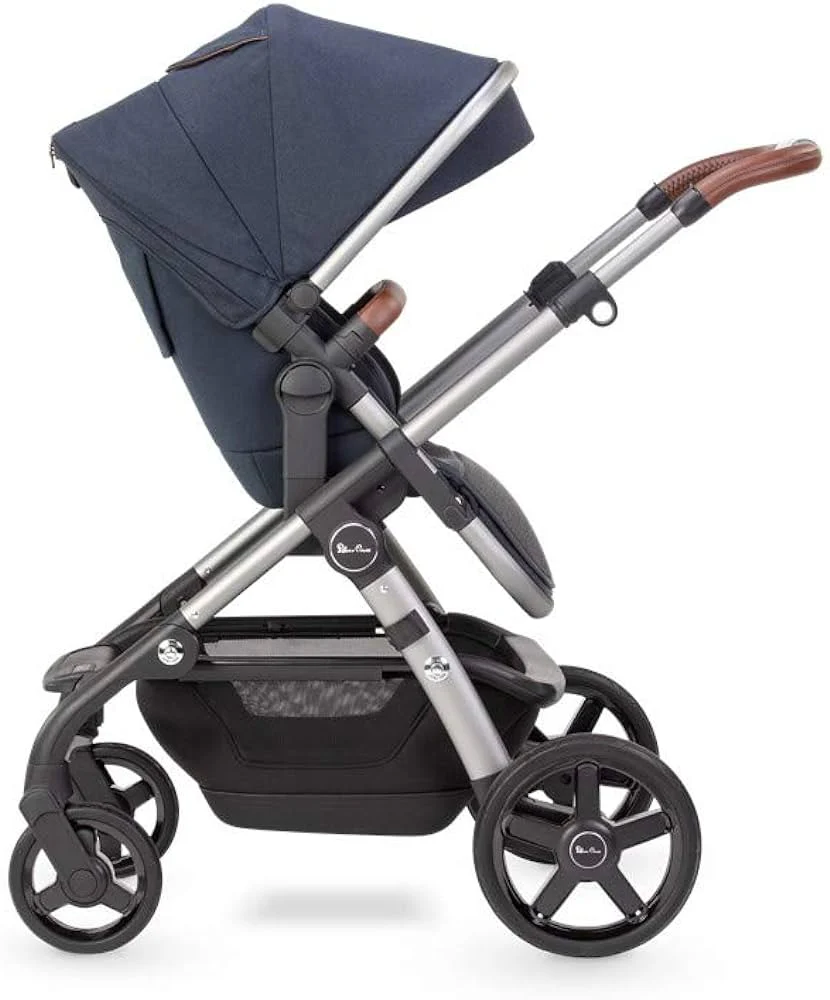 Silver Cross Wave Main Pram Seat - Indigo - Image 2