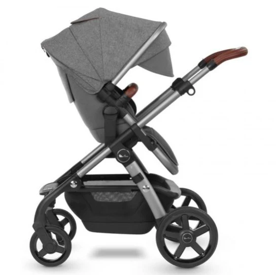 Silver Cross Wave Pram Main Seat - Zinc Grey - Image 2