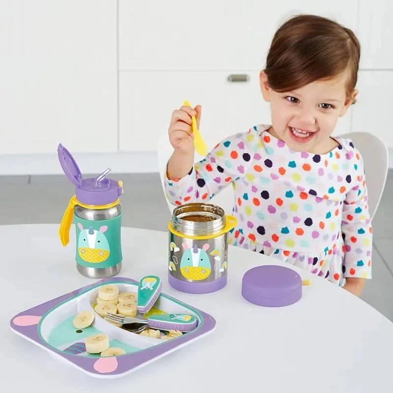 Skip Hop Zootensils Fork and Spoon (Unicorn) - Image 3