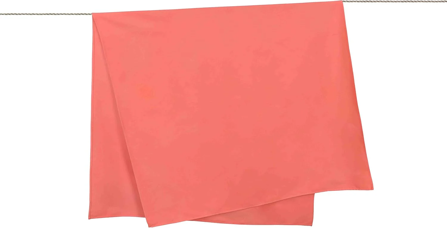 Sleepdown Large Soft Microfiber Beach Towel - Coral - Image 4