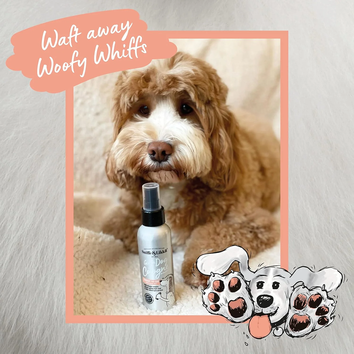 Sniffe and Likkit Dog Cologne Spray - 125ml - Image 4