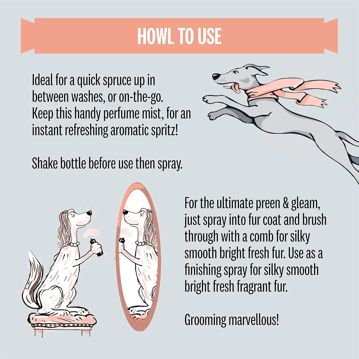 Sniffe and Likkit Dog Cologne Spray - 125ml - Image 7