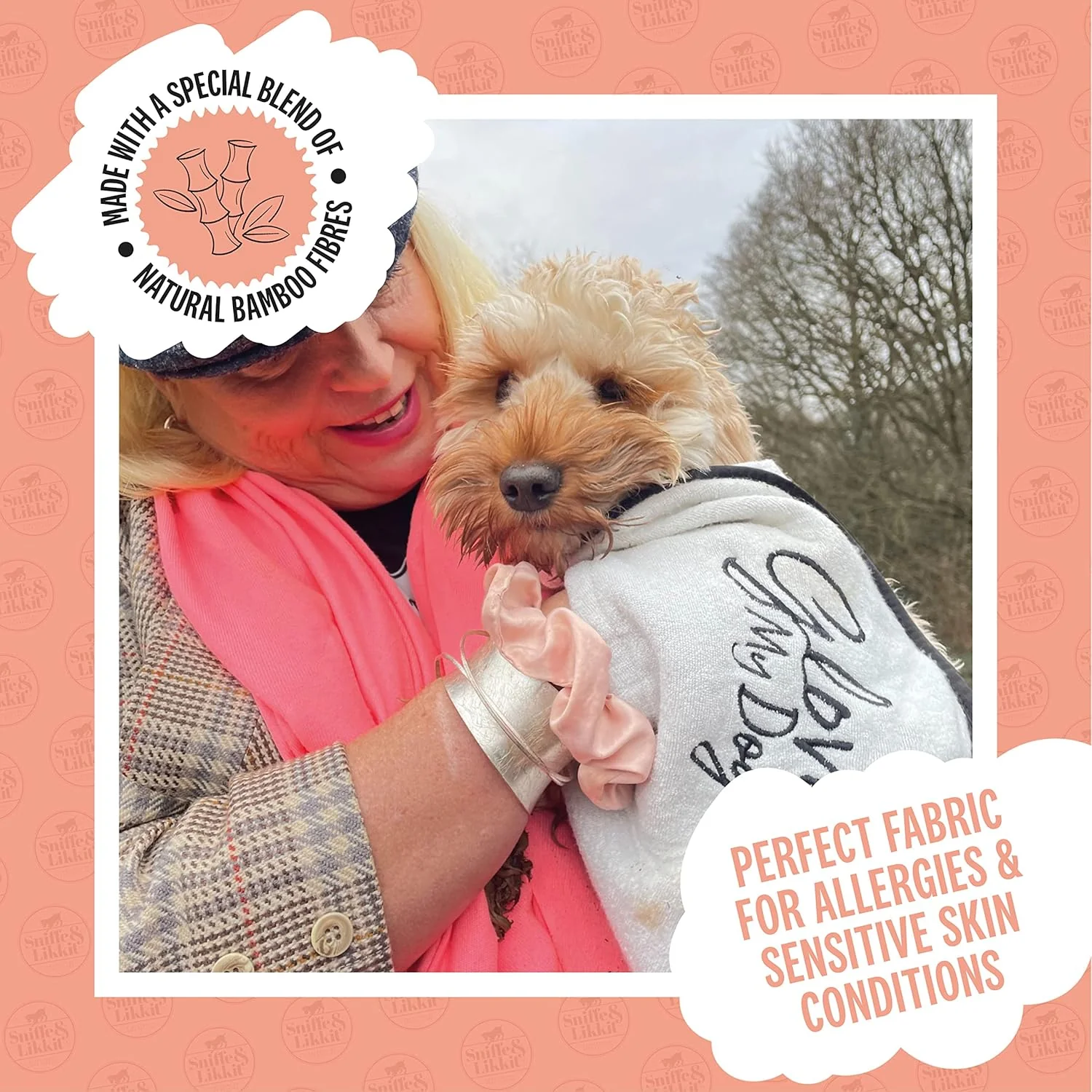 Sniffe and Likkit - Super Absorbent Bamboo Dog Towel - Image 5