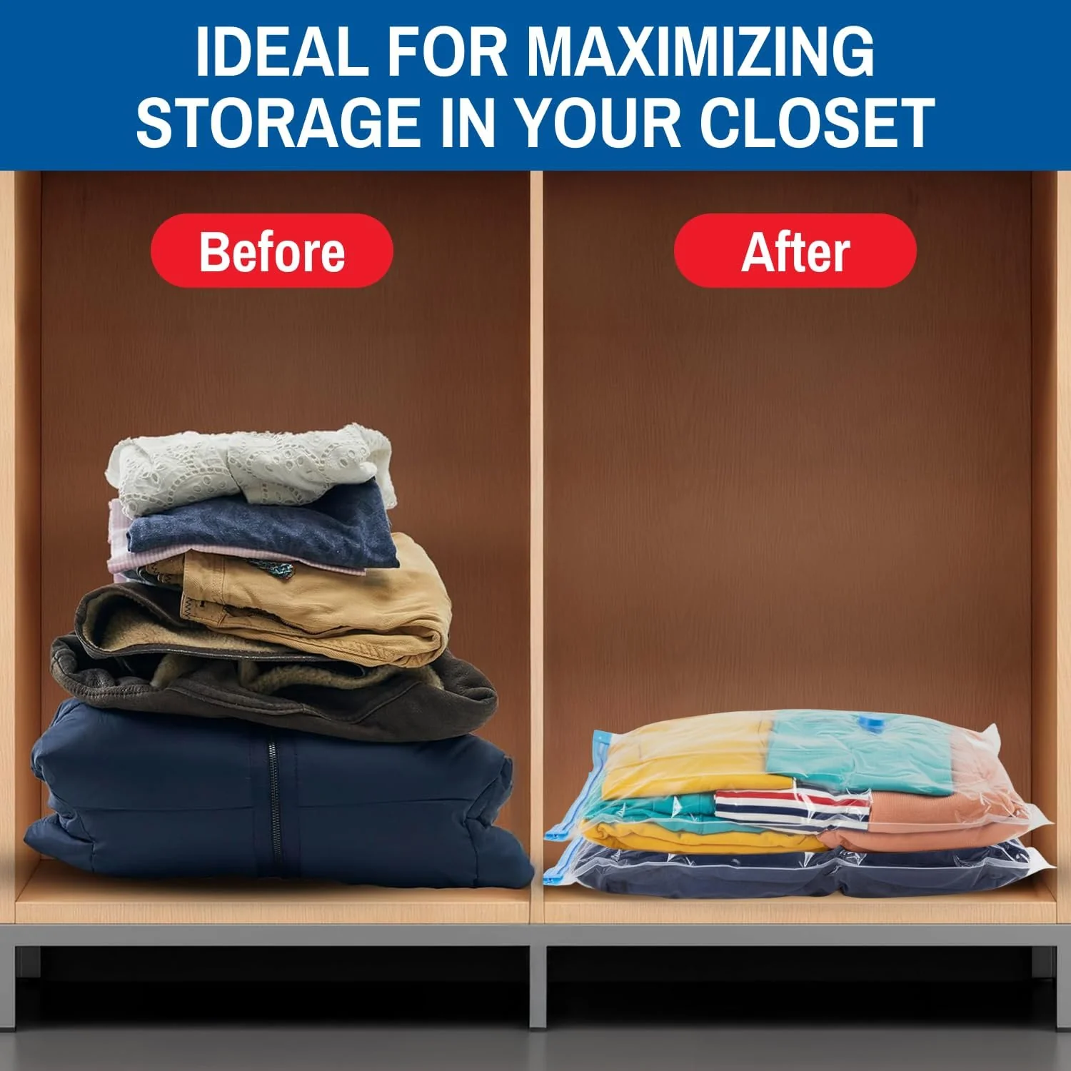 SpaceSaver Vacuum Storage Bags - 3 Pack - Image 6