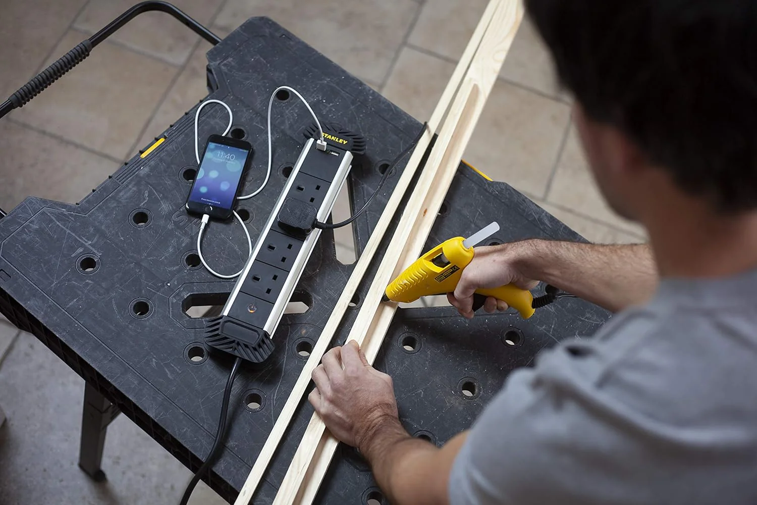 Stanley Extension Cord - 5M 4-Gang & 2USB - Image 5