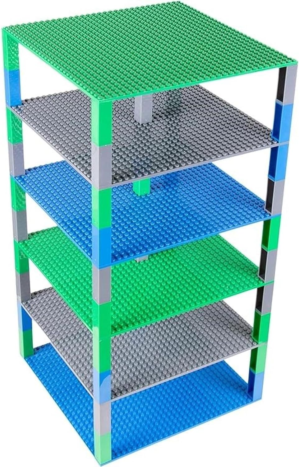 Strictly Briks 6 Baseplates & 50 Stackers (25x25cm) - Image 5