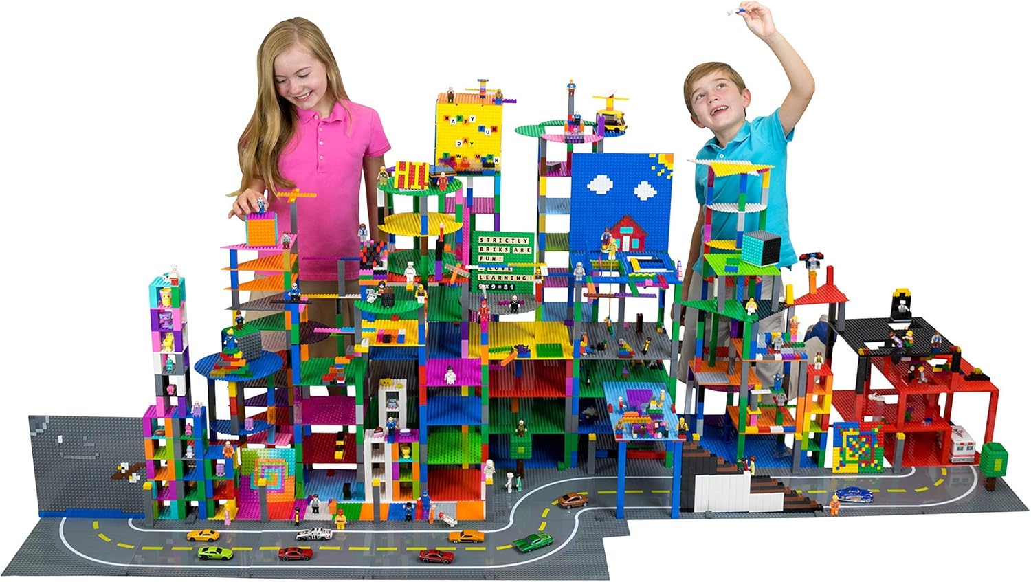 Strictly Briks Classic Briks Building Starter Kit - 672 Pieces - Image 10
