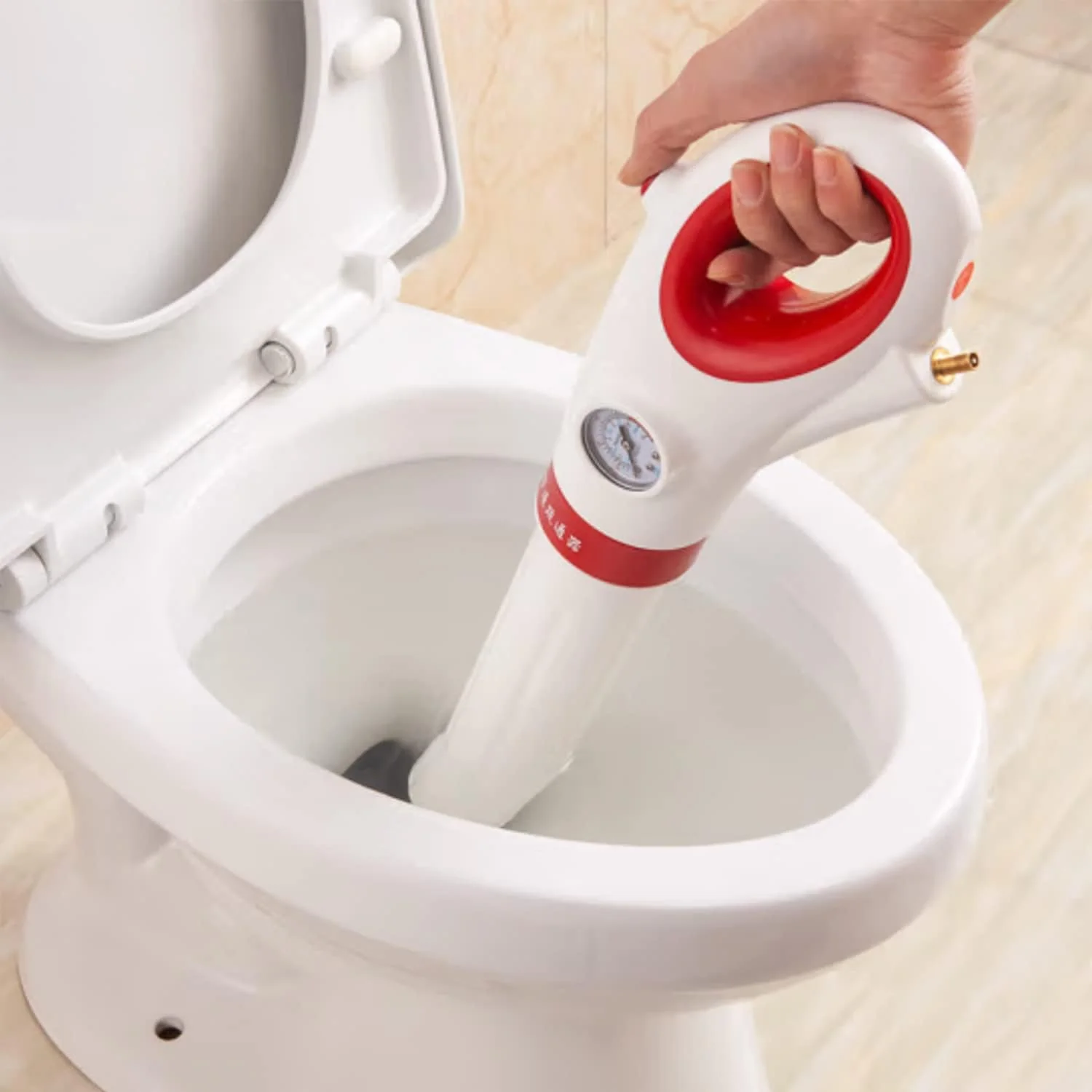SUBMARINE Toilet Plunger, Toilet Auger, Unblocker - Image 2