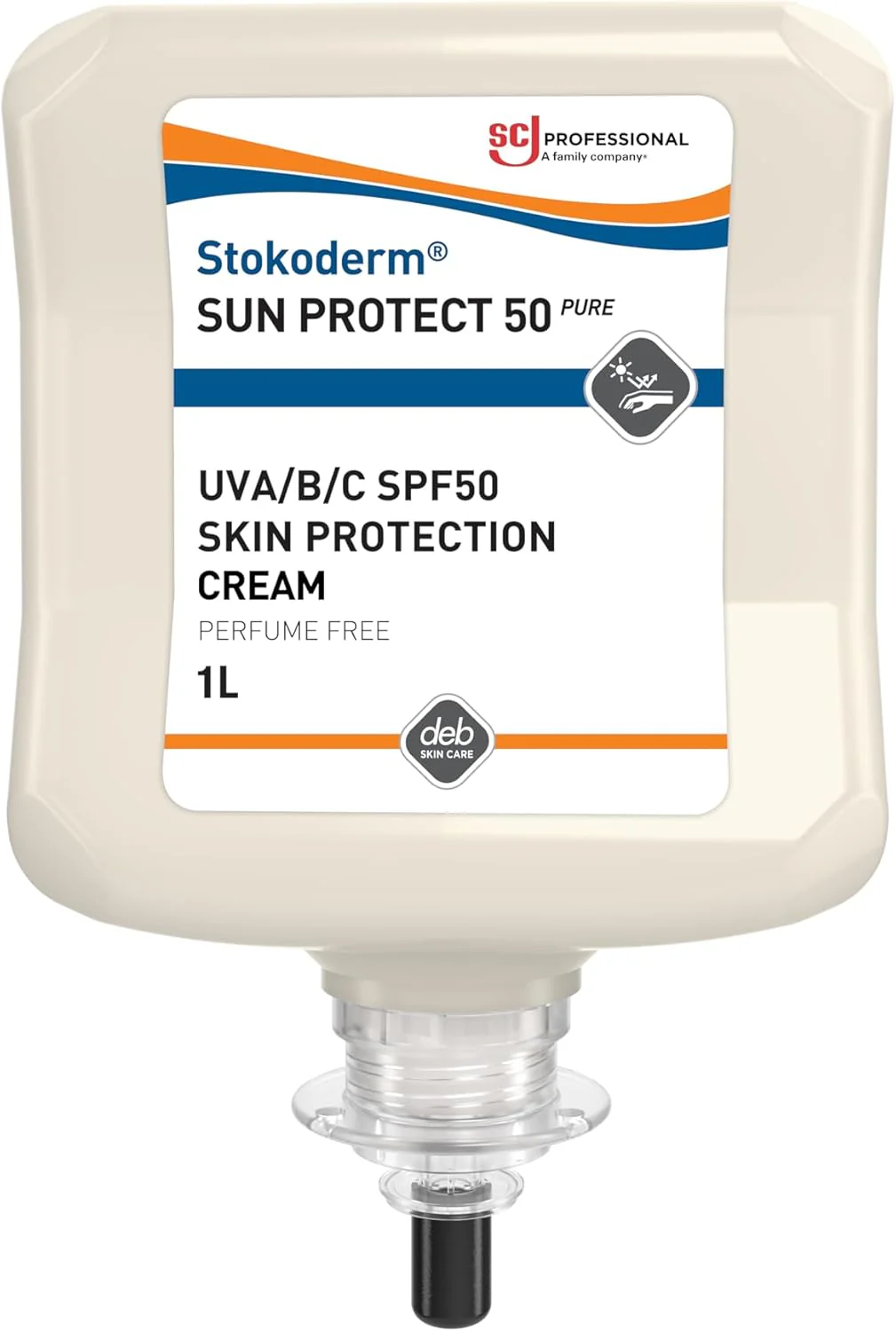 Deb SCJ Stokoderm Sun Protect Sun Cream Factor 50 1 Litre