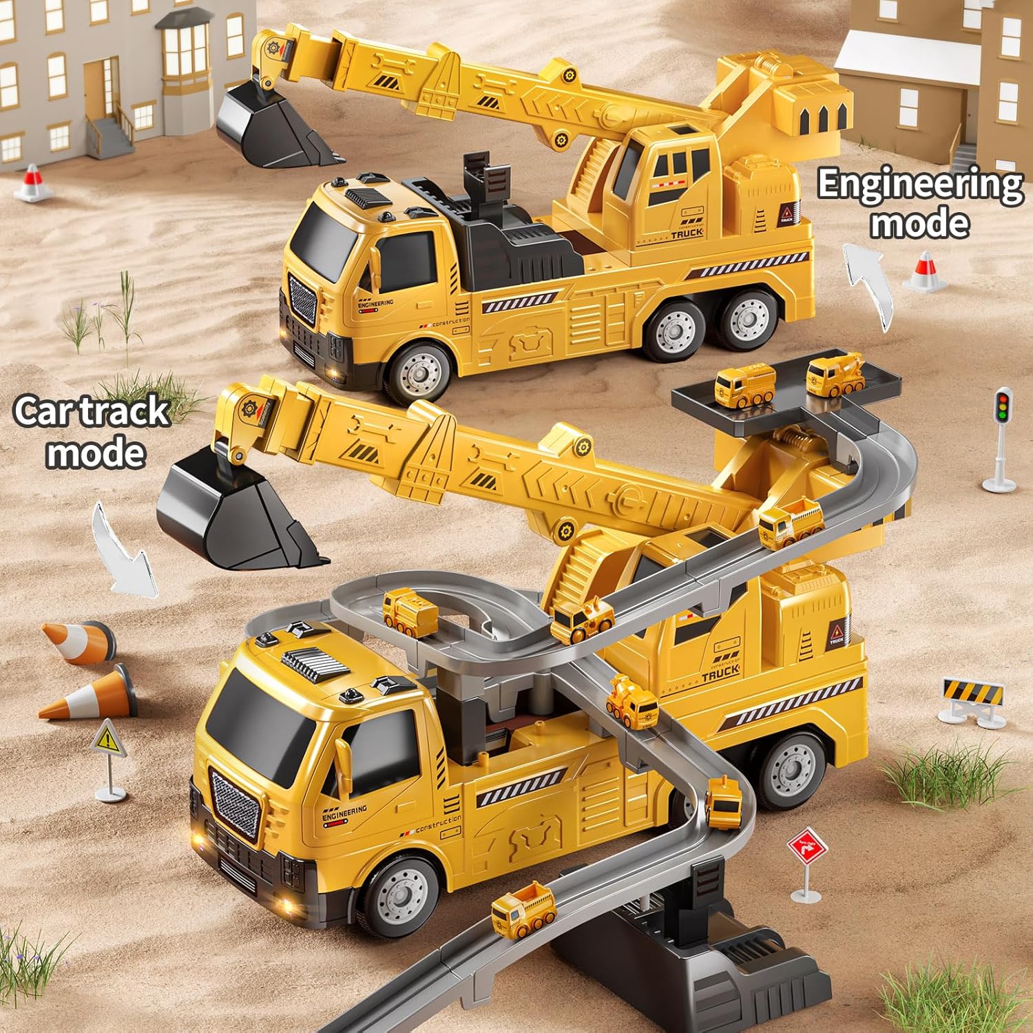 TEMI Kids Engineering Crane - for Boys & Girls Aged 4-6 - Image 6