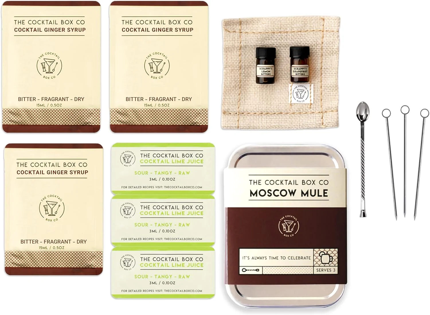 THE COCKTAIL BOX CO - Moscow Mule Cocktail Kit - Image 3