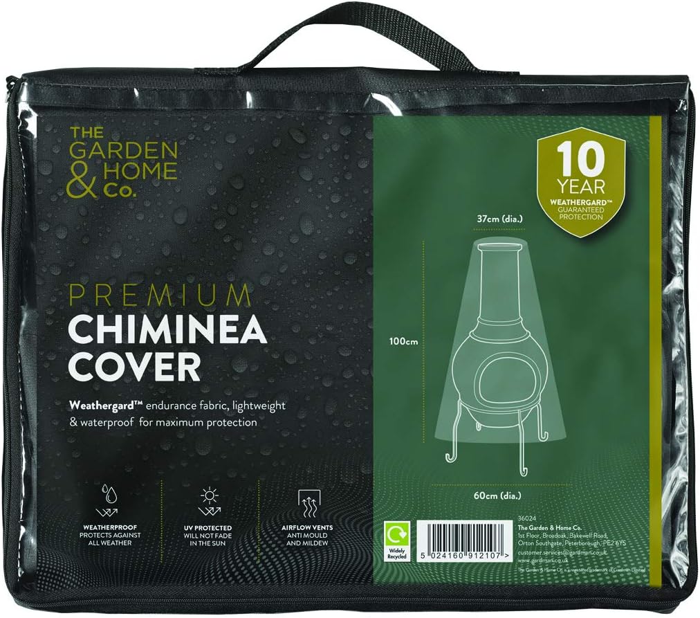 The Garden & Home Co Chiminea Cover (100cm)
