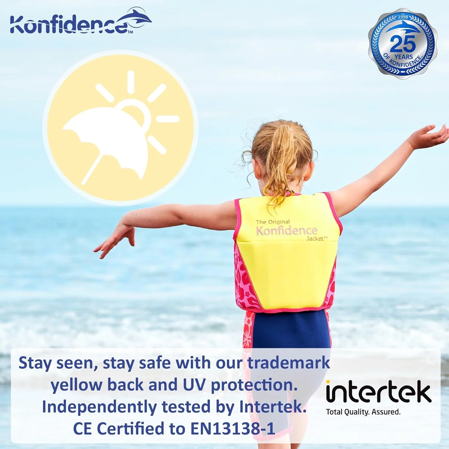 The Original Konfidence Children's Swim Jacket - Multicoloured (18-36 months) - Image 6