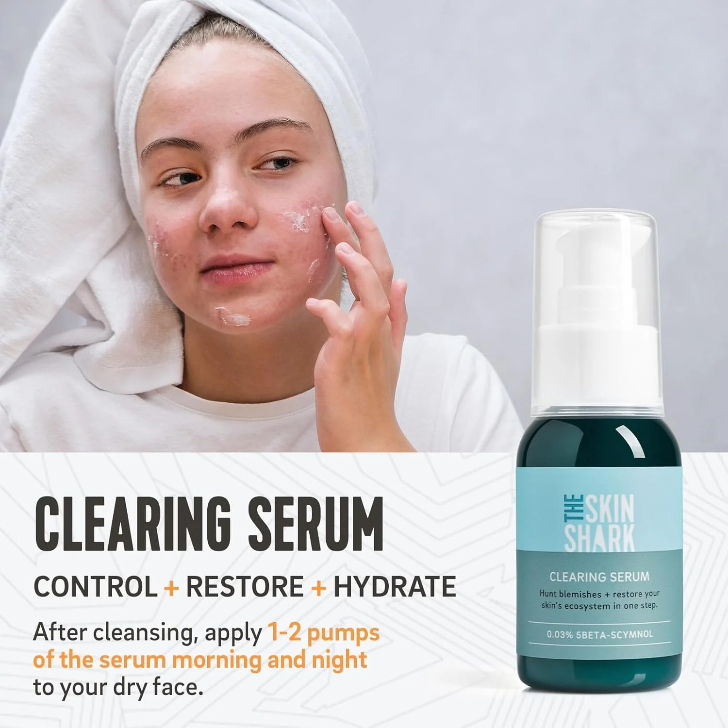 The Skin Shark Breakout Clearing Serum - (50ml) - Image 3