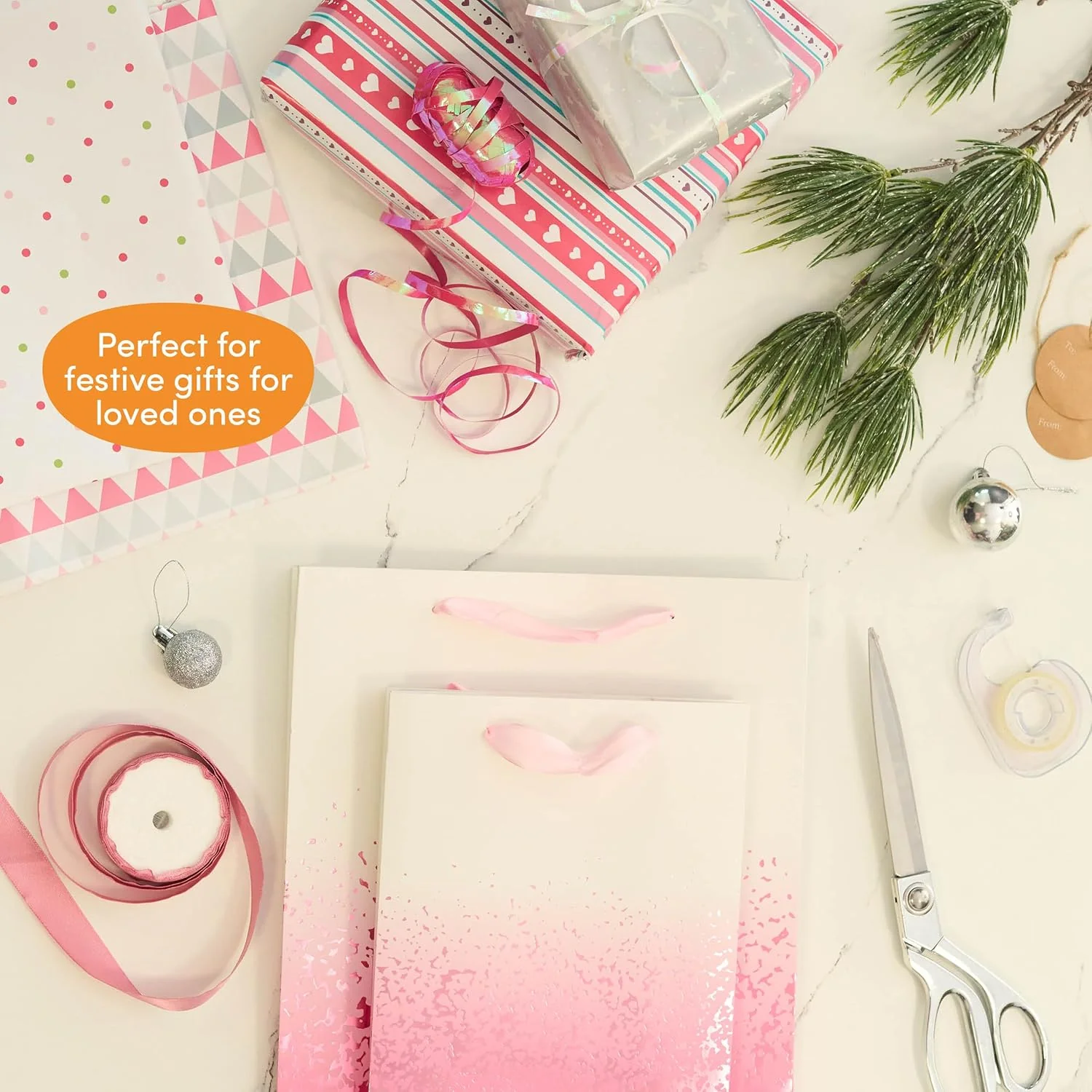 THE TWIDDLERS - 8 Colourful Gift Bags (Assorted Colours & Sizes) - Image 2