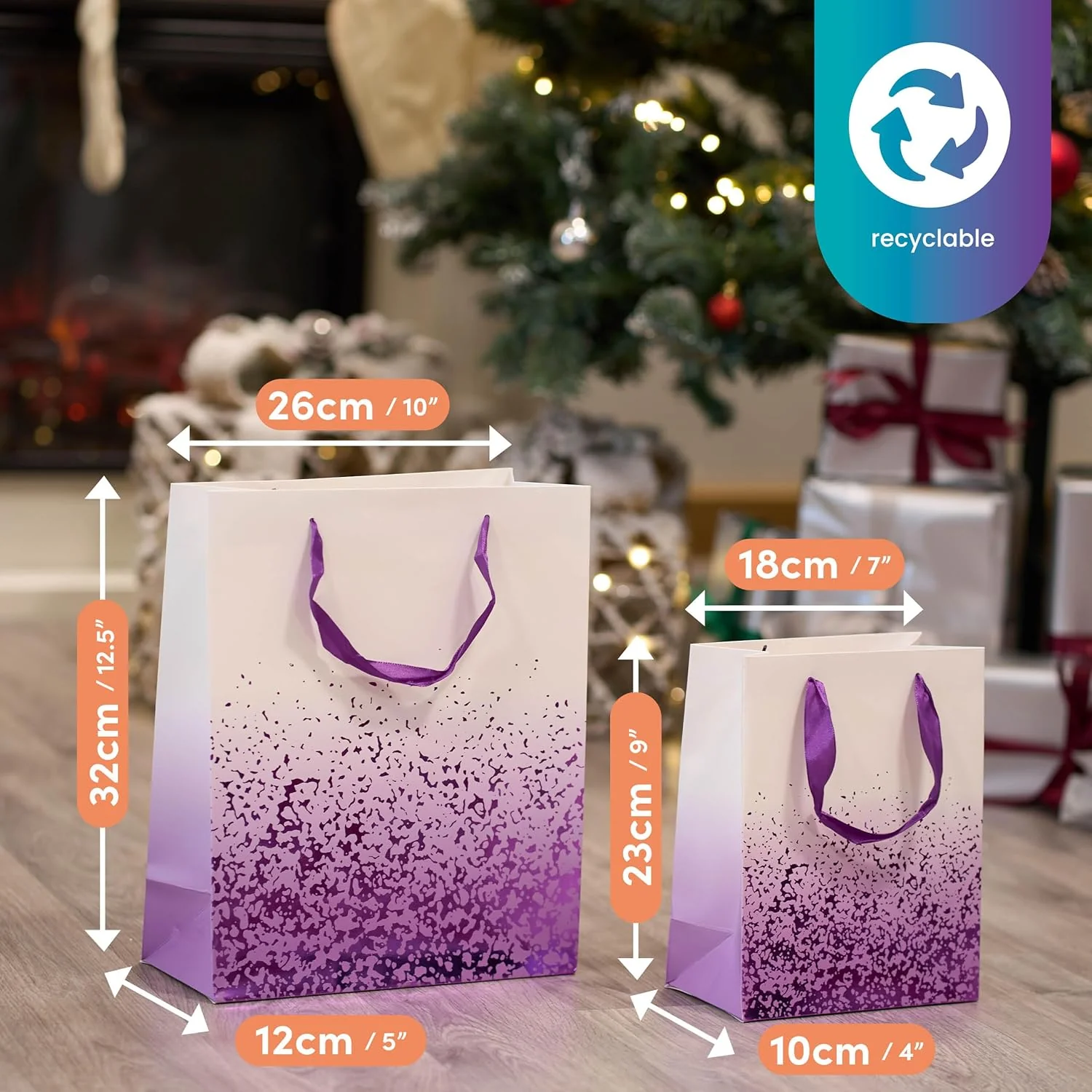 THE TWIDDLERS - 8 Colourful Gift Bags (Assorted Colours & Sizes) - Image 3