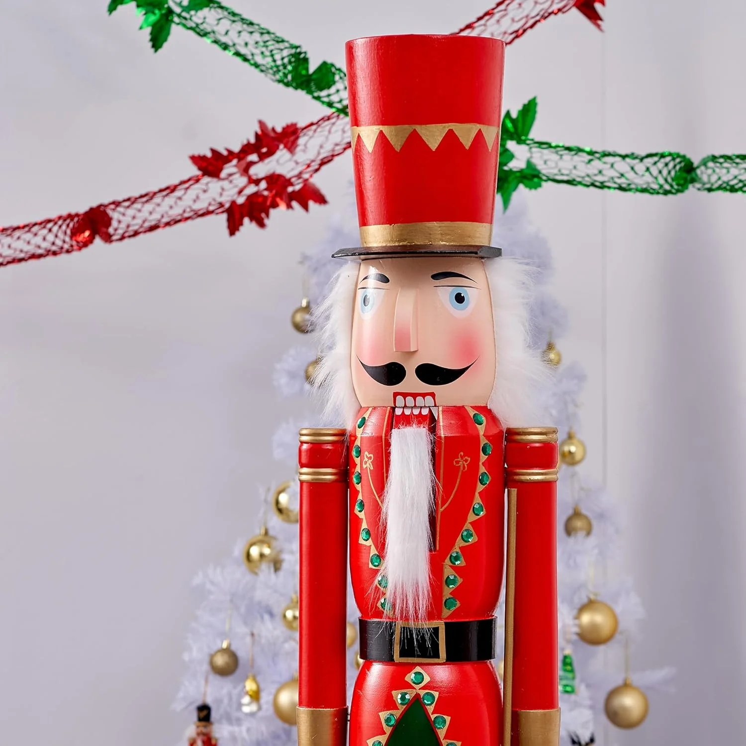 THE TWIDDLERS - Giant Christmas Nutcracker Soldier Decoration, 120cm/4ft - Image 5