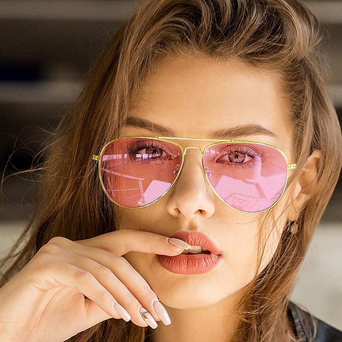 THE TWIDDLERS - Multicolour Aviator Sunglasses Metal Frames x12 - Image 2