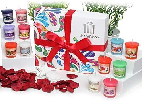 TheGiftbox Scented Candles Jellykiss Scent - 12 Votive Candles - Image 3