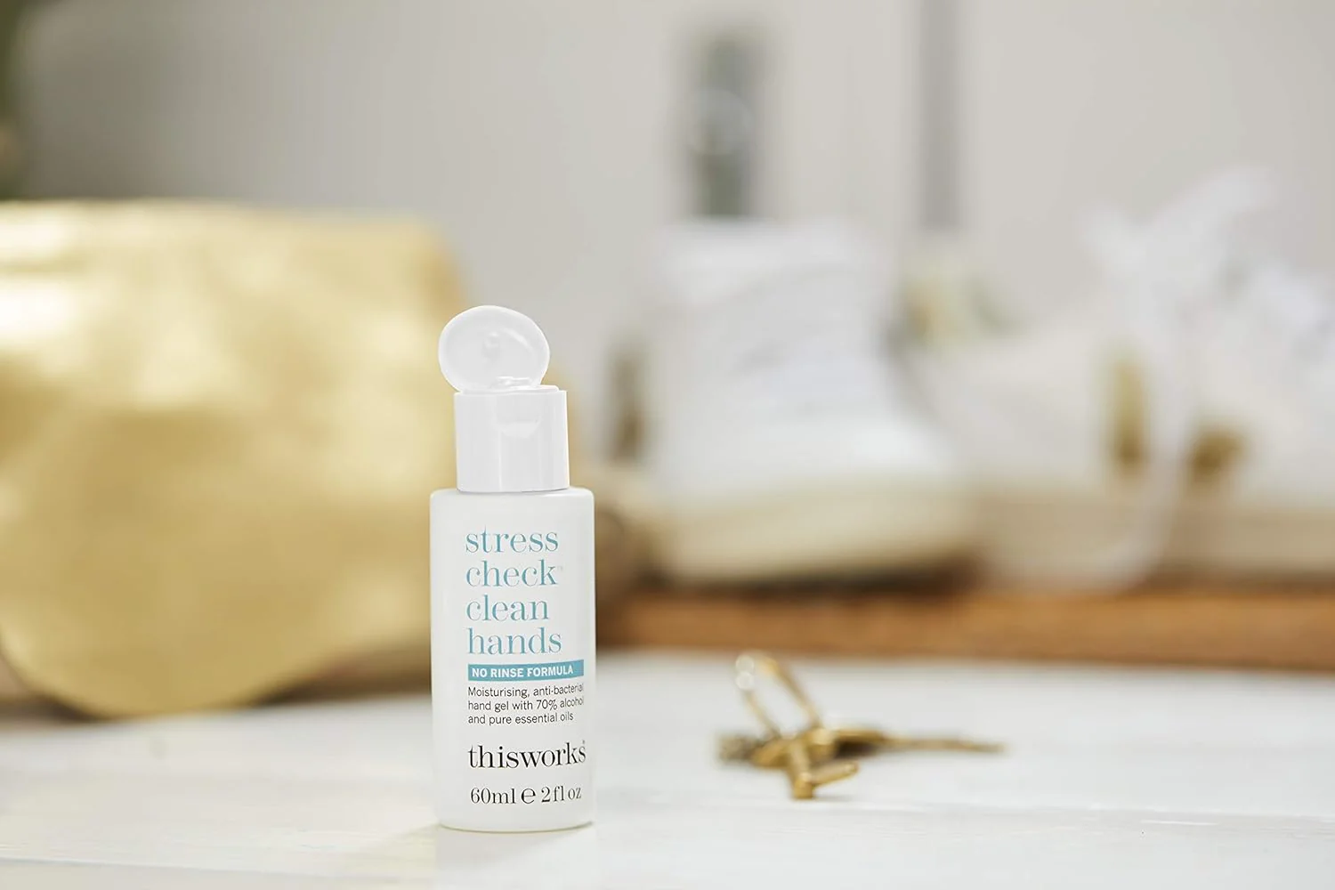 ThisWorks Stress Check Clean Hands Antibacterial Gel - 60ml - Image 5